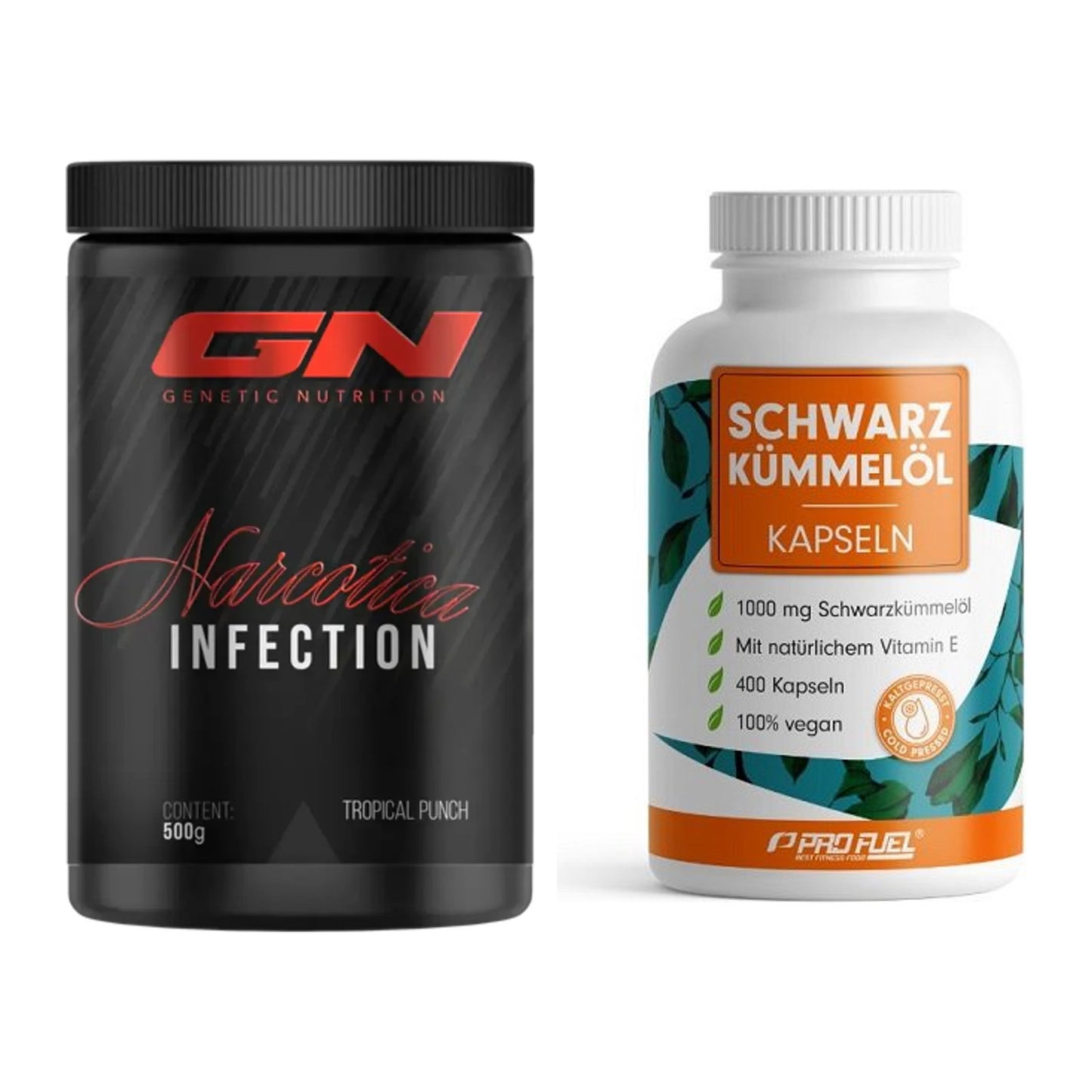 Trainings-Set: GN Narcotica Infection + ProFuel Schwarzkümmelöl – alle enthaltenen Artikel