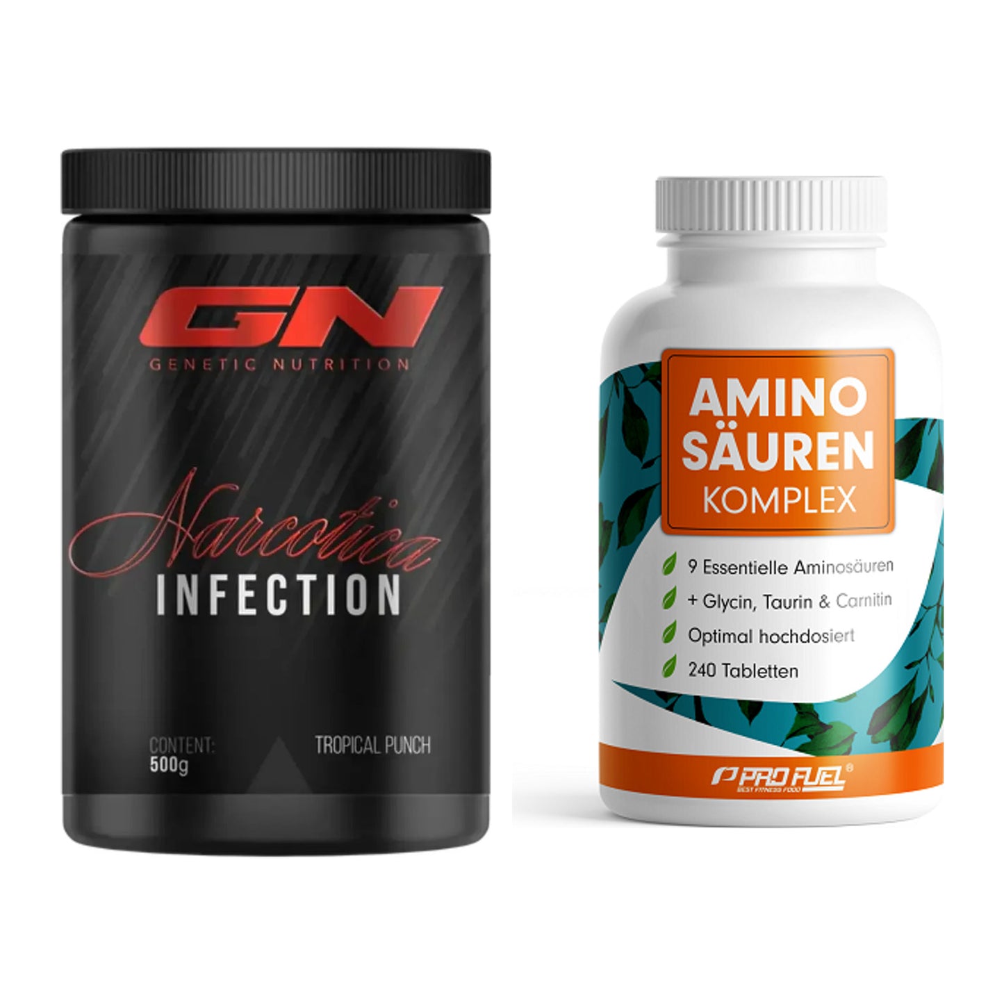Trainings-Set: GN Narcotica Infection + ProFuel Aminosäuren – alle enthaltenen Artikel