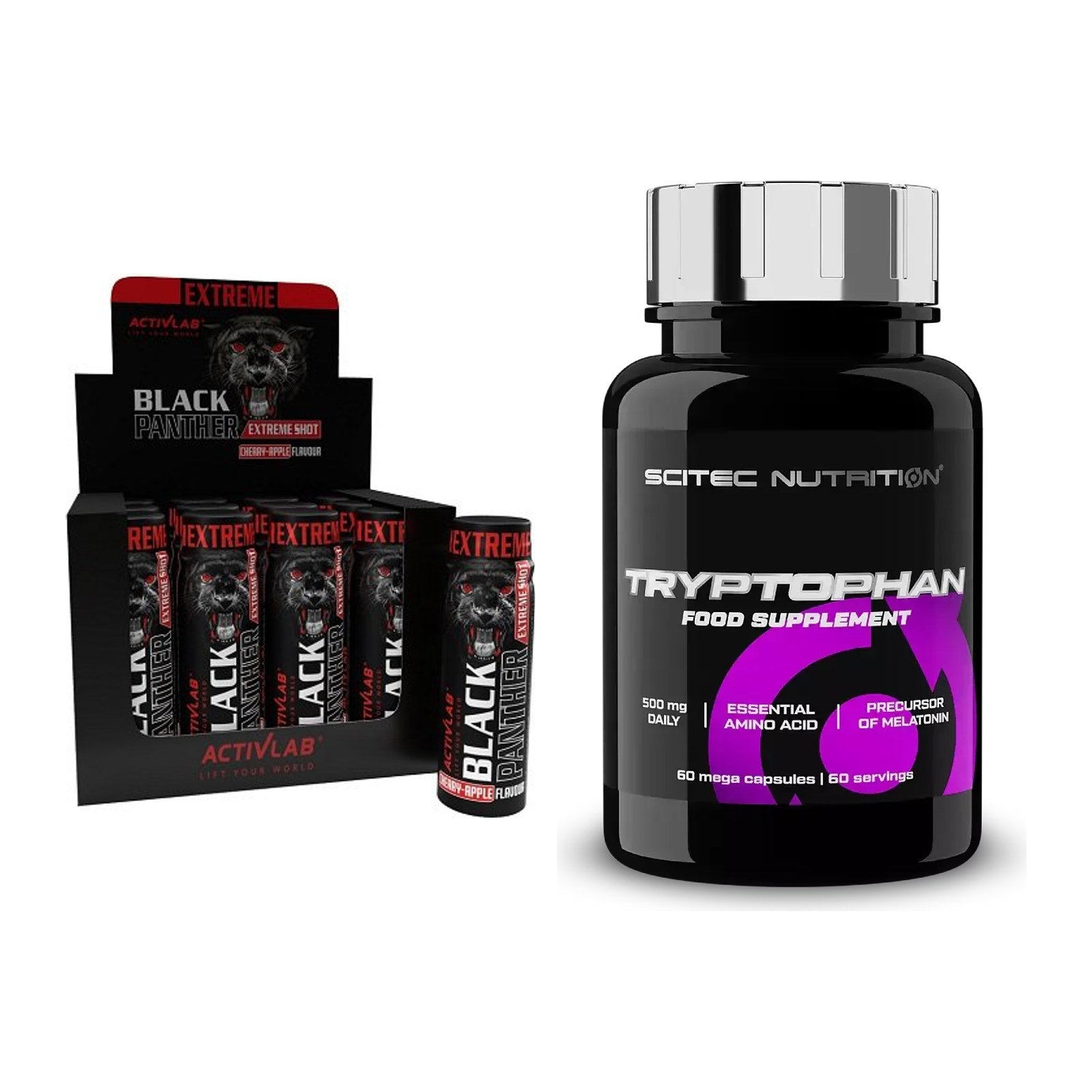 Trainings-Set: Activlab Black Panther Extreme + Scitec Tryptophan – alle enthaltenen Artikel