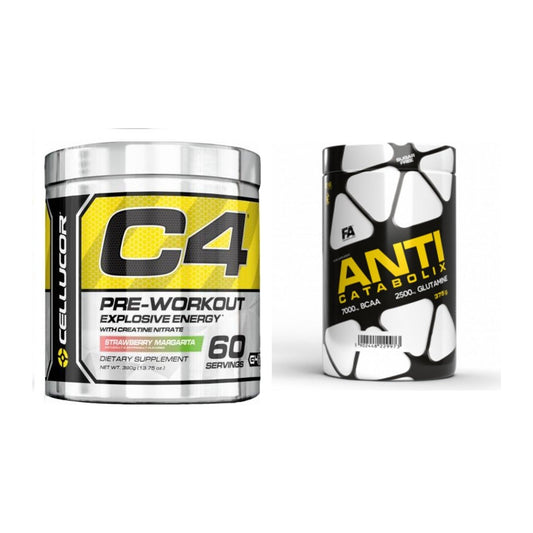 Trainings-Set: Cellucor C4 Original 60 + FA Nutrition Anticatabolix – alle enthaltenen Artikel