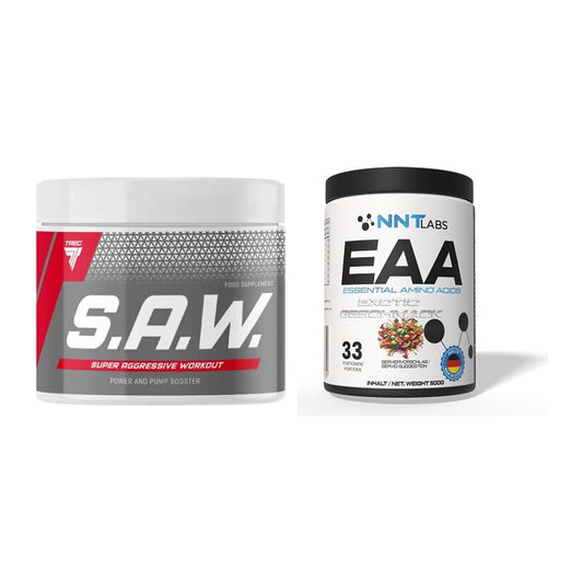 Trainings-Set: Trec Nutrition SAW Booster + NNT EAA – alle enthaltenen Artikel