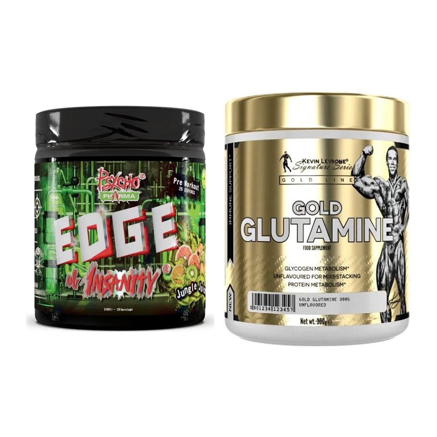 Trainings-Set: Psycho Pharma Edge + Kevin Levrone GOLD – alle enthaltenen Artikel