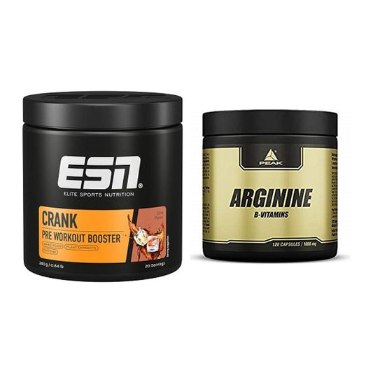 Trainings-Set: ESN Crank Booster + Peak Arginin – alle enthaltenen Artikel