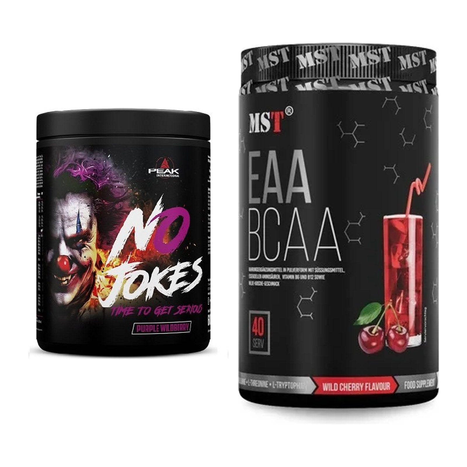 Trainings-Set: Peak No Jokes + MST EAA & BCAA – alle enthaltenen Artikel