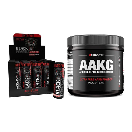 Trainings-Set: Activlab Black Panther + Sinob Core Arginin AAKG – alle enthaltenen Artikel