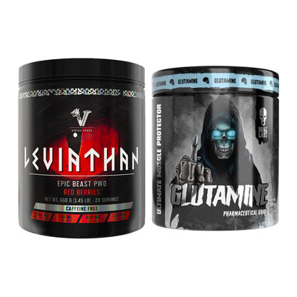 Trainings-Set: Viking Power Leviathan Hardcore + Skull Labs Glutamine – alle enthaltenen Artikel
