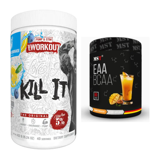 Trainings-Set: Rich Piana 5% Nutrition Kill It + MST EAA & BCAA – alle enthaltenen Artikel