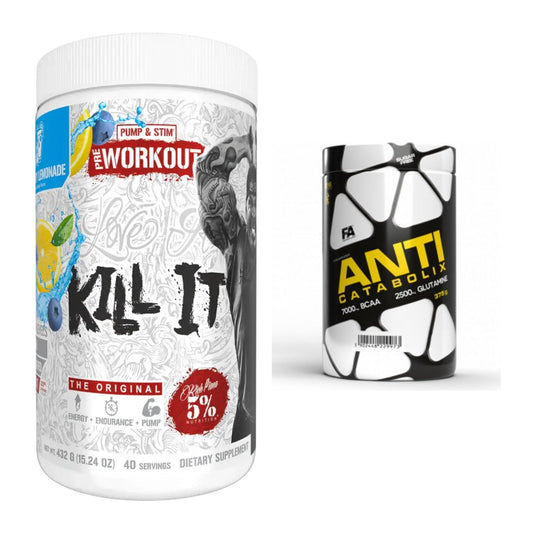 Trainings-Set: Rich Piana 5% Nutrition + FA Nutrition Anticatabolix – alle enthaltenen Artikel