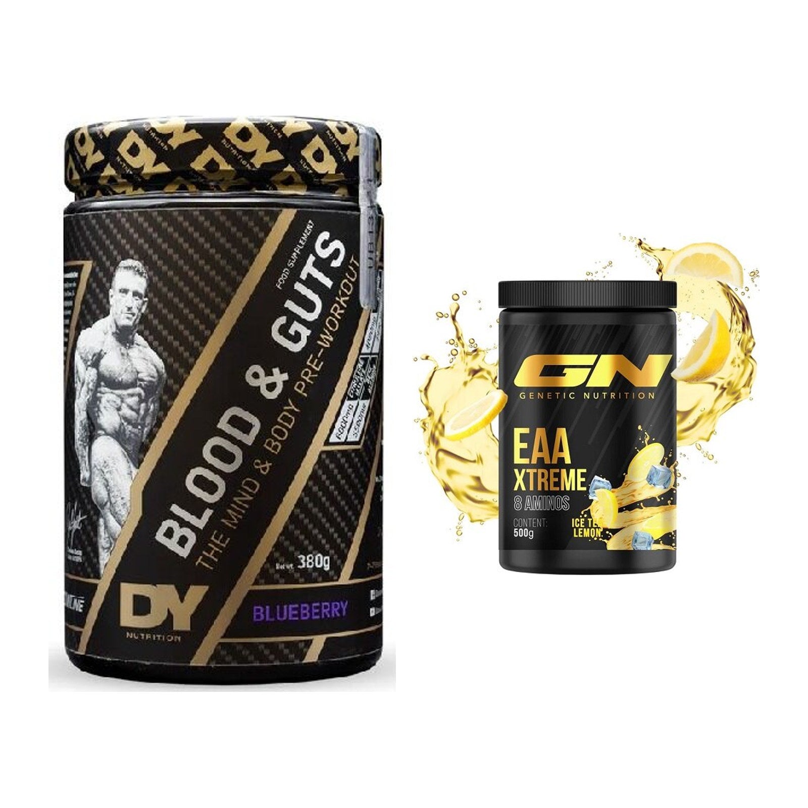 Trainings-Set: DY Nutrition Blood&Guts + GN EAA Xtreme – alle enthaltenen Artikel