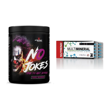Trainings-Set: Peak No Jokes + Nutrend Multimineral Compressed – alle enthaltenen Artikel