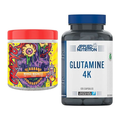 Trainings-Set: Swedish Supplements Crazy + Applied Nutrition – alle enthaltenen Artikel
