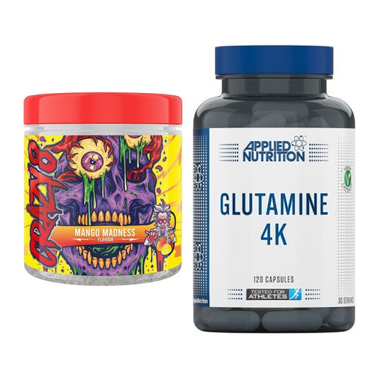 Trainings-Set: Swedish Supplements Crazy + Applied Nutrition – alle enthaltenen Artikel