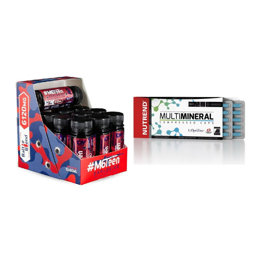 Trainings-Set: DY Nutrition M6Teen + Nutrend Multimineral – alle enthaltenen Artikel