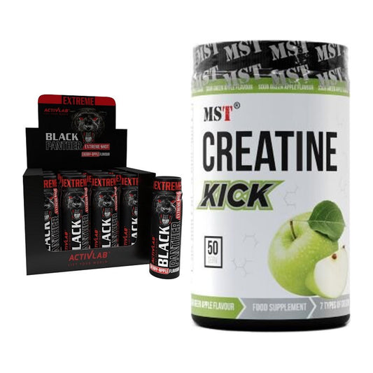 Trainings-Set: Activlab Black Panther Extreme + MST Creatine Kick – alle enthaltenen Artikel
