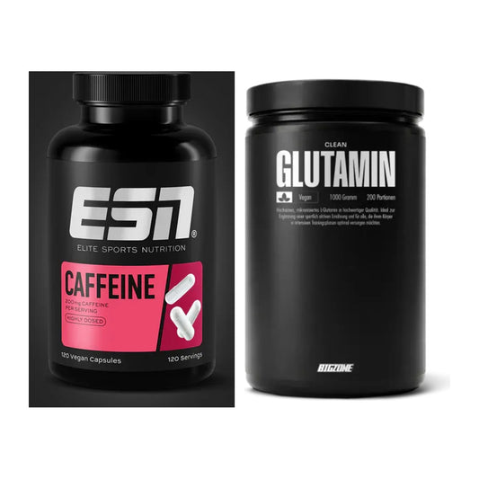 Trainings-Set: ESN Caffeine Caps + Big Zone Glutamin – alle enthaltenen Artikel
