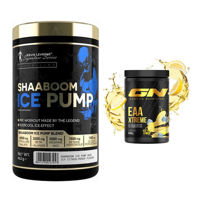 Trainings-Set: Kevin Levrone Shaaboom Ice Pump + GN EAA Xtreme – alle enthaltenen Artikel