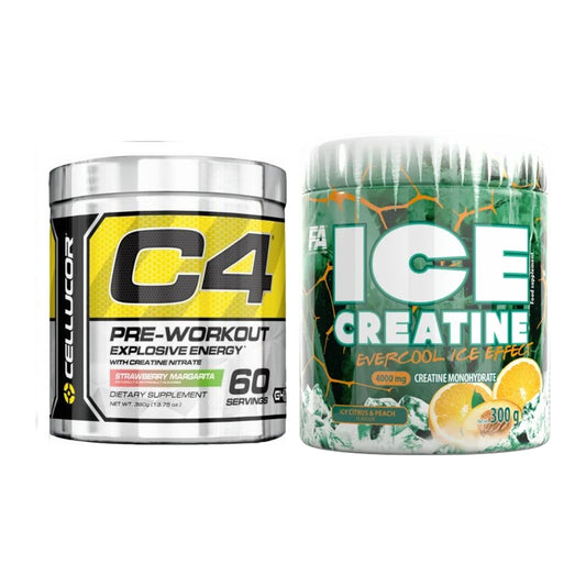 Trainings-Set: Cellucor C4 Original 60 + FA Nutrition ICE Creatine – alle enthaltenen Artikel