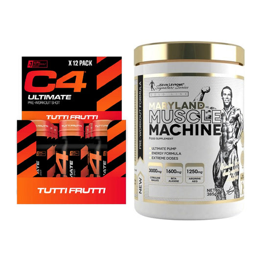 Trainings-Set: Cellucor C4 Ultimate + Kevin Levrone Maryland – alle enthaltenen Artikel
