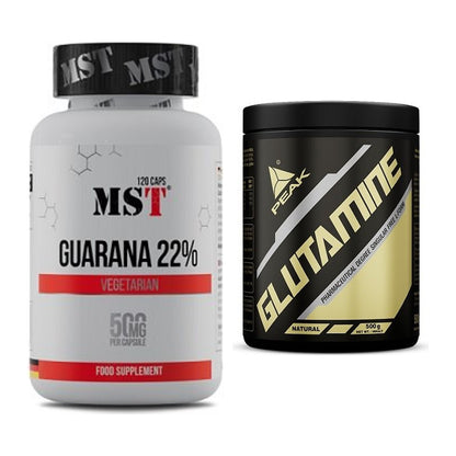 Trainings-Set: MST Guarana 22% + Peak Glutamin – alle enthaltenen Artikel
