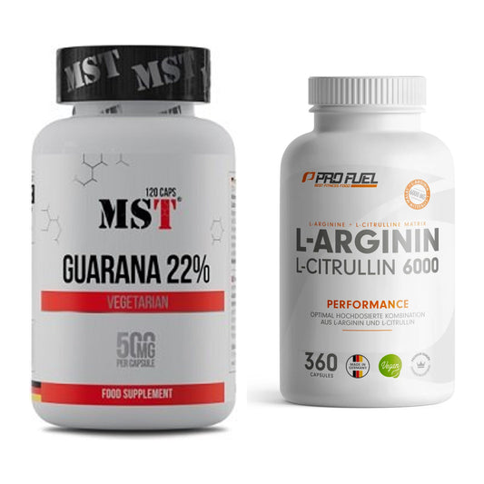 Trainings-Set: MST Guarana 22% + ProFuel L-Arginin & L-Citrullin – alle enthaltenen Artikel