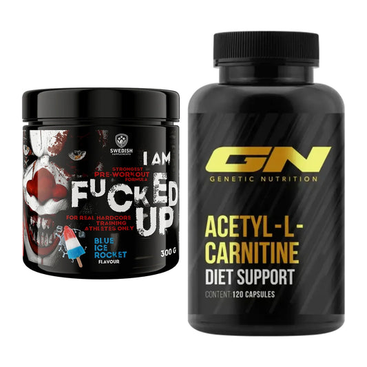 Trainings-Set: Swedish Supplements Fucked Up + GN Acetyl L-Carnitin – alle enthaltenen Artikel