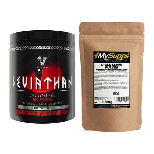 Trainings-Set: Viking Power Leviathan Hardcore + MySupps Glutamine – alle enthaltenen Artikel
