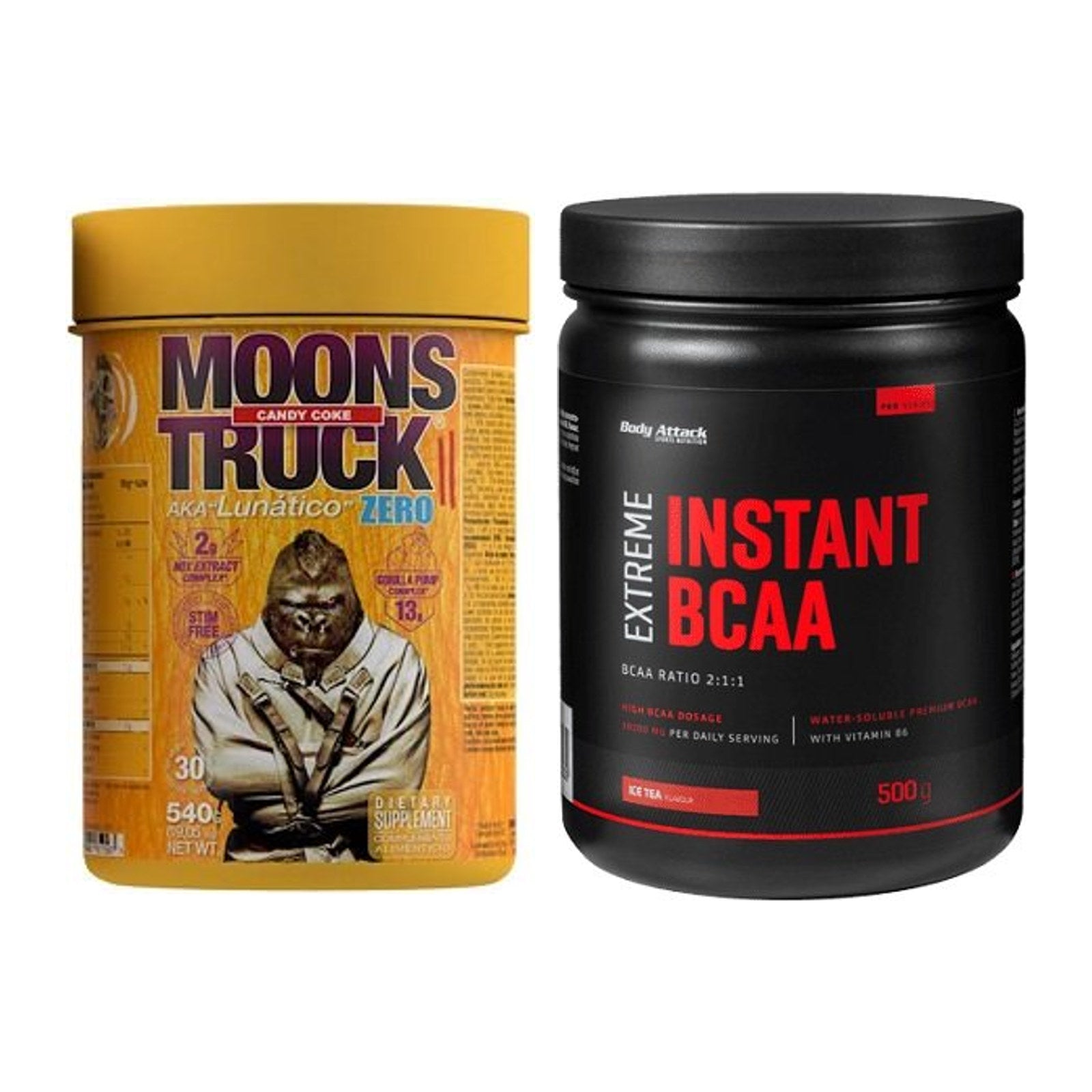 Trainings-Set: Zoomad Moonstruck 2.0 ZERO + Body Attack Instant BCAA – alle enthaltenen Artikel