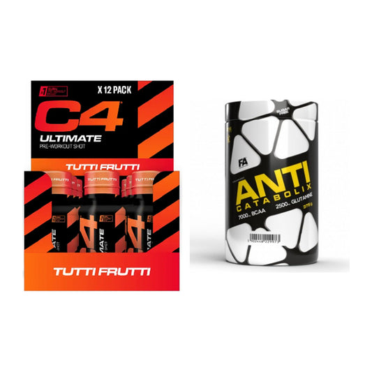 Trainings-Set: Cellucor C4 Ultimate + FA Nutrition Anticatabolix – alle enthaltenen Artikel