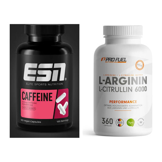 Trainings-Set: ESN Caffeine Caps + ProFuel L-Arginin & L-Citrullin – alle enthaltenen Artikel