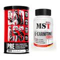 Trainings-Set: BAD ASS Pre + MST L-Carnitine 1000 (90 Tabl.) – alle enthaltenen Artikel