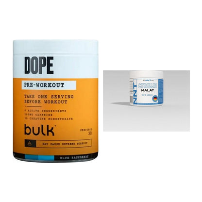 Trainings-Set: Bulk Dope Pre-Workout 30 Serv. + NNT Citrullin – alle enthaltenen Artikel