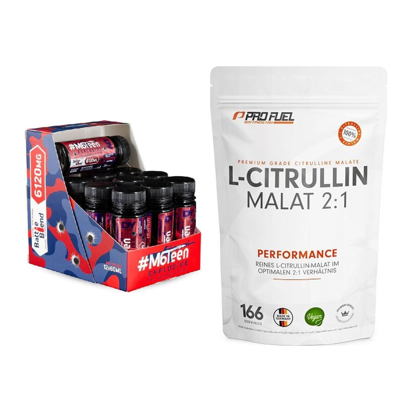 Trainings-Set: DY Nutrition M6Teen + ProFuel L-Citrullin Malat – alle enthaltenen Artikel