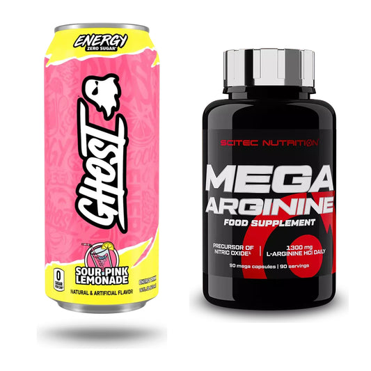 Trainings-Set: Ghost Energy + Scitec Mega Arginine – alle enthaltenen Artikel