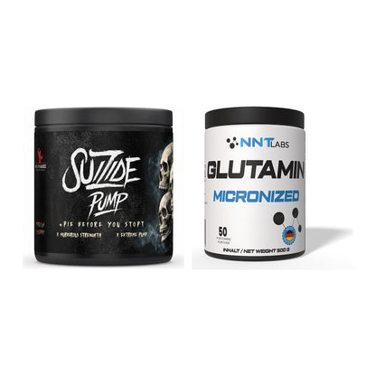 Trainings-Set: #GYMJUICE SUIZIDE PUMP + NNT Glutamin – alle enthaltenen Artikel