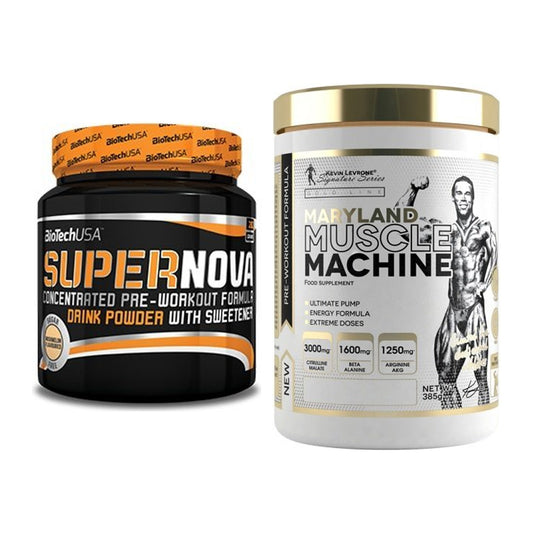 Trainings-Set: BioTech Supernova + Kevin Levrone Maryland Muscle – alle enthaltenen Artikel