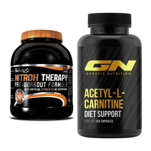 Trainings-Set: BioTech NitroX Therapy + GN Acetyl L-Carnitin – alle enthaltenen Artikel
