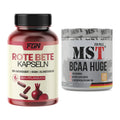 Trainings-Set: FGN Rote Beete + MST BCAA Huge 200 Tabl./ 2gr pro – alle enthaltenen Artikel