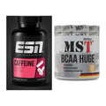 Trainings-Set: ESN Caffeine Caps + MST BCAA Huge 200 Tabl./ 2gr pro – alle enthaltenen Artikel