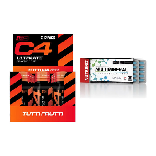 Trainings-Set: Cellucor C4 Ultimate + Nutrend Multimineral – alle enthaltenen Artikel