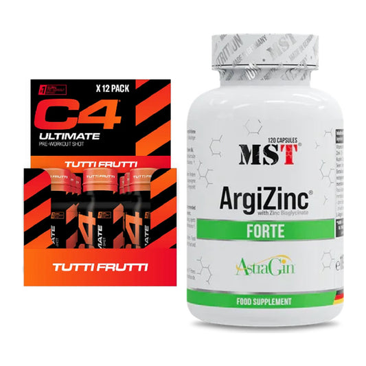 Trainings-Set: Cellucor C4 Ultimate Pre-Workout + MST ArgiZinc Forte – alle enthaltenen Artikel