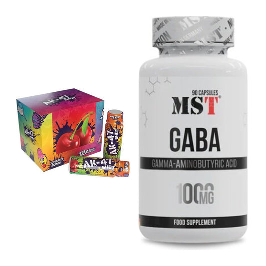 Trainings-Set: AK47 Labs AK47 Shots + MST GABA 1000mg – alle enthaltenen Artikel