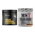 Trainings-Set: Dedicated True Power + MST BCAA Huge 200 Tabl./ 2gr pro – alle enthaltenen Artikel