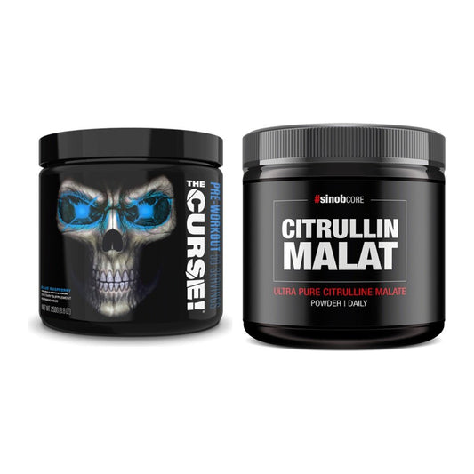 Komplet za trening: JNX Sports The Curse! + Sinob Core L-citrulin malat – vključeni vsi elementi
