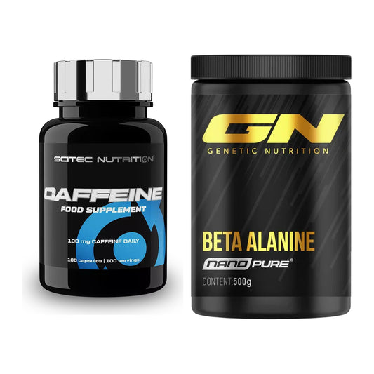 Trainings-Set: Scitec Caffeine + GN Nano Beta Alanine – alle enthaltenen Artikel