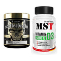 Trainings-Set: Kevin Levrone Scatterbrain + MST Vitamin D3 5000IU 120 – alle enthaltenen Artikel