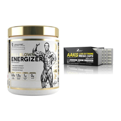 Trainings-Set: Kevin Levrone Full Blown + Olimp AAKG Extreme Mega – alle enthaltenen Artikel