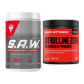 Trainings-Set: Trec Nutrition SAW Booster + Body Attack 100 % – alle enthaltenen Artikel