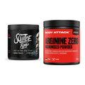 Trainings-Set: #GYMJUICE SUIZIDE PUMP + Body Attack 100 % Arginine – alle enthaltenen Artikel