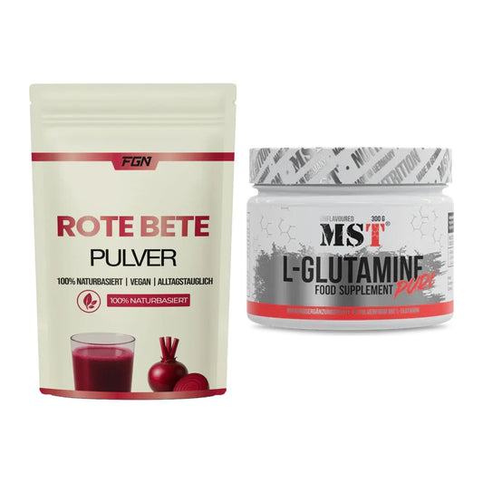 Trainings-Set: FGN Rote Beete Pulver + MST Glutamine – alle enthaltenen Artikel