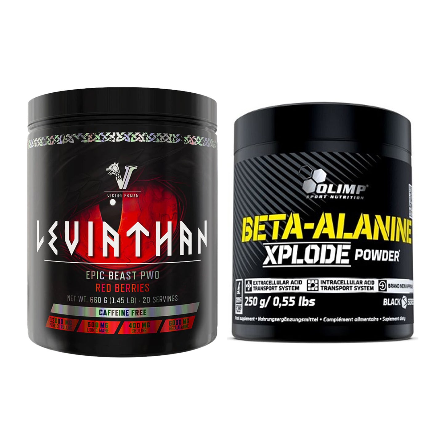 Trainings-Set: Viking Power Leviathan + Olimp Beta-Alanine Xplode – alle enthaltenen Artikel